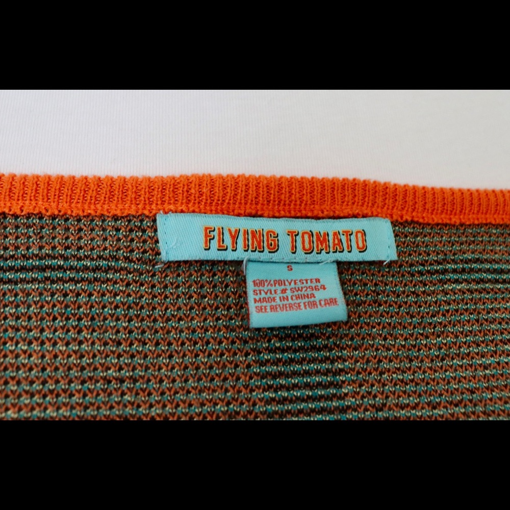 FLYING TOMATO Aztec Pattern Sweater Dress (B) - Picture 6 of 7